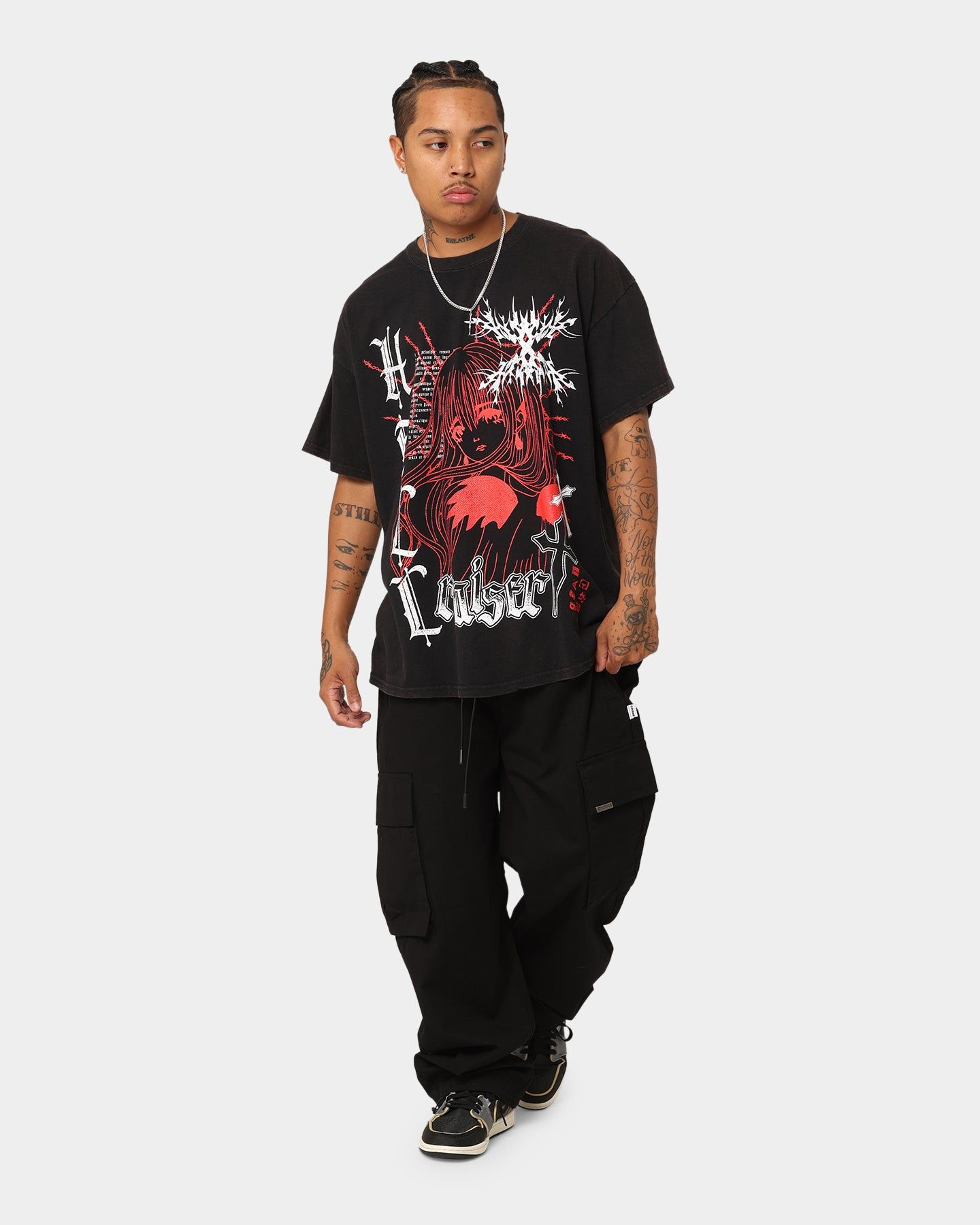Goat Crew Hell Raiser Vintage T-Shirt Black Wash sold by Culture Kings product image thumbnail 2