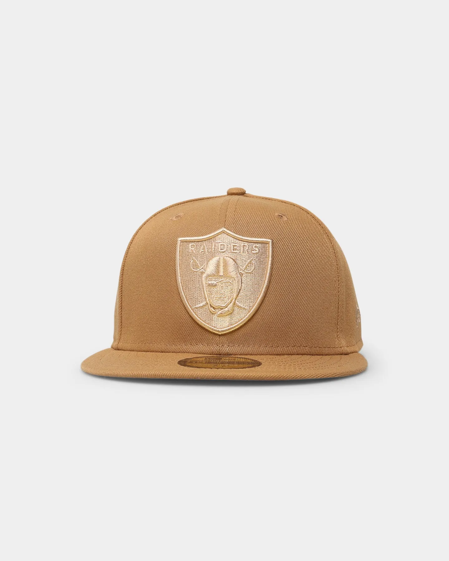 New Era Las Vegas Raiders 'Core Wheat Tonal' 59FIFTY Fitted Wheat sold by Culture Kings