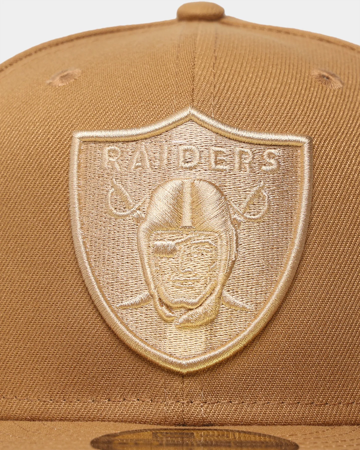 New Era Las Vegas Raiders 'Core Wheat Tonal' 59FIFTY Fitted Wheat sold by Culture Kings product image thumbnail 5