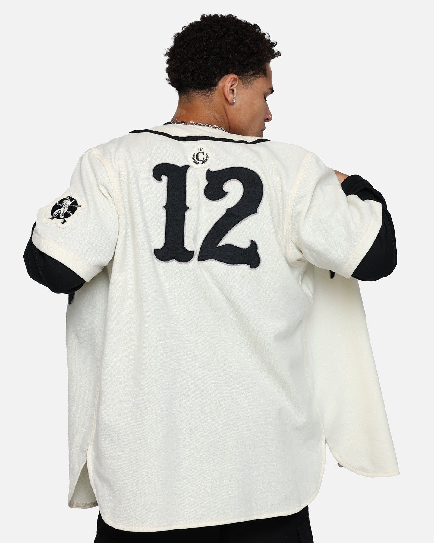 Ebbets Field Flannels X Culture Kings Culture Kings Ebbets Jersey Vintage White sold by Culture Kings product image thumbnail 2