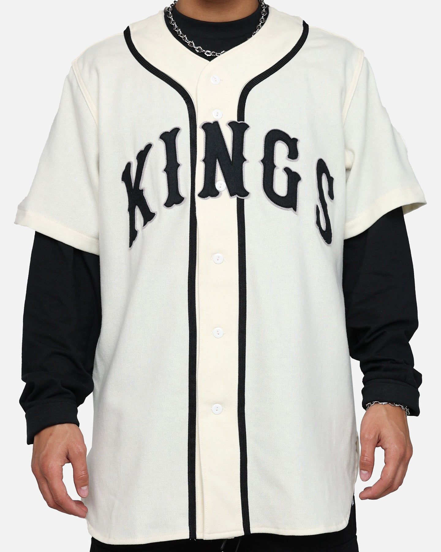 Ebbets Field Flannels X Culture Kings Culture Kings Ebbets Jersey Vintage White sold by Culture Kings product image thumbnail 4