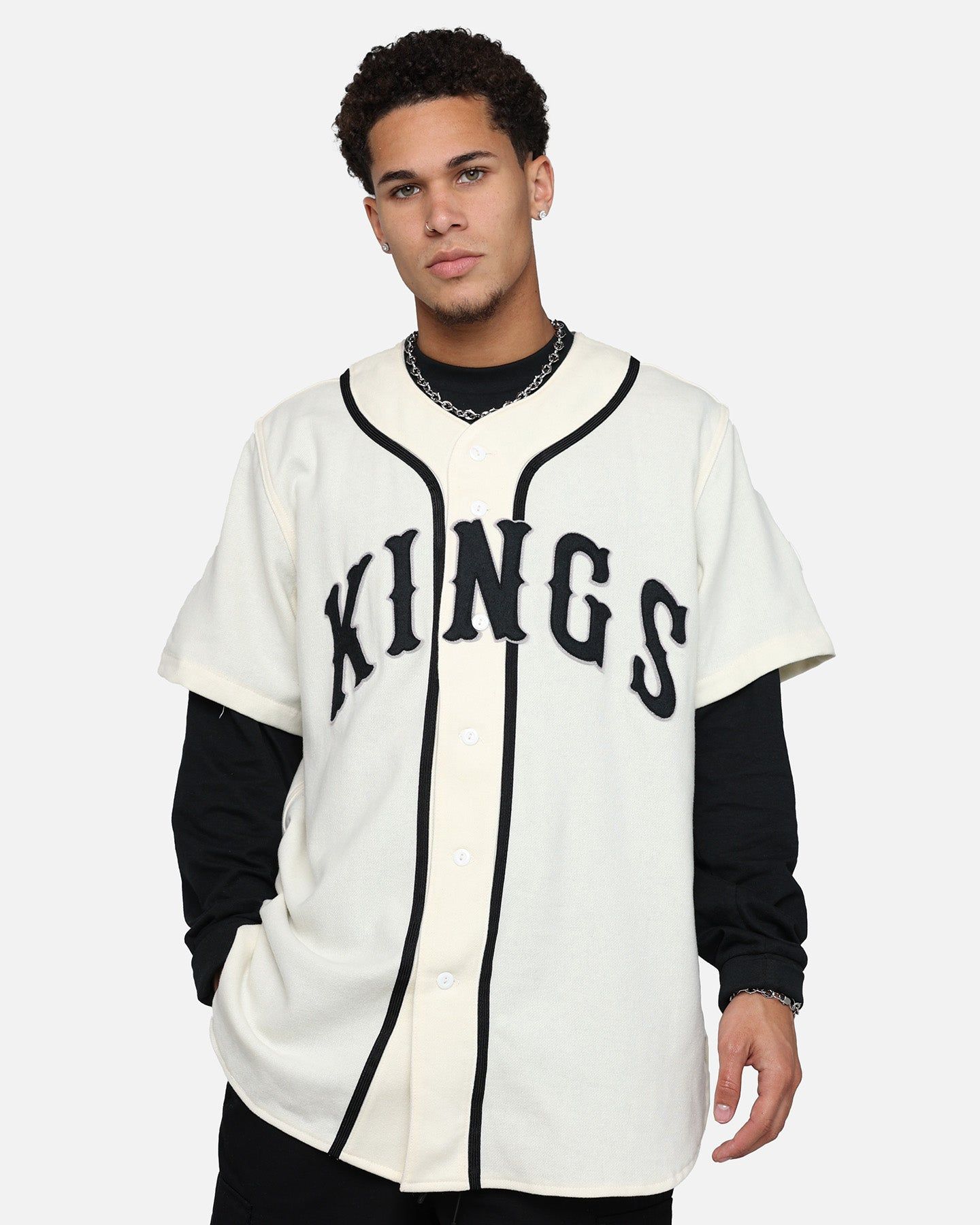 Ebbets Field Flannels X Culture Kings Culture Kings Ebbets Jersey Vintage White sold by Culture Kings