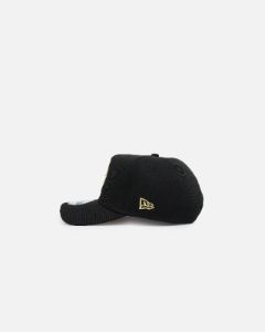 New Era Los Angeles Clippers 'NBA Gold Links' 9FORTY A-Frame Snapback Black/Gold sold by Culture Kings