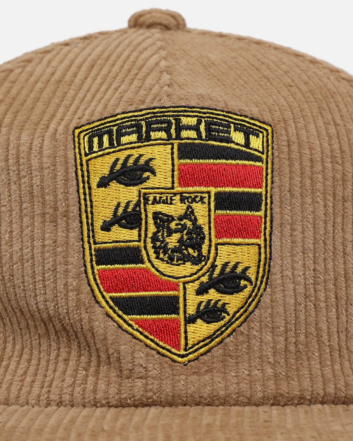 Market Ultimate Performance 5 Panel Corduroy Snapback Khaki sold by Culture Kings product image thumbnail 5