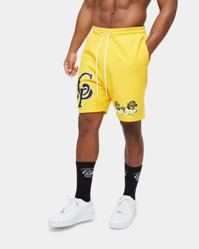 Carre Volle Rose Sweat Shorts Yellow sold by Culture Kings