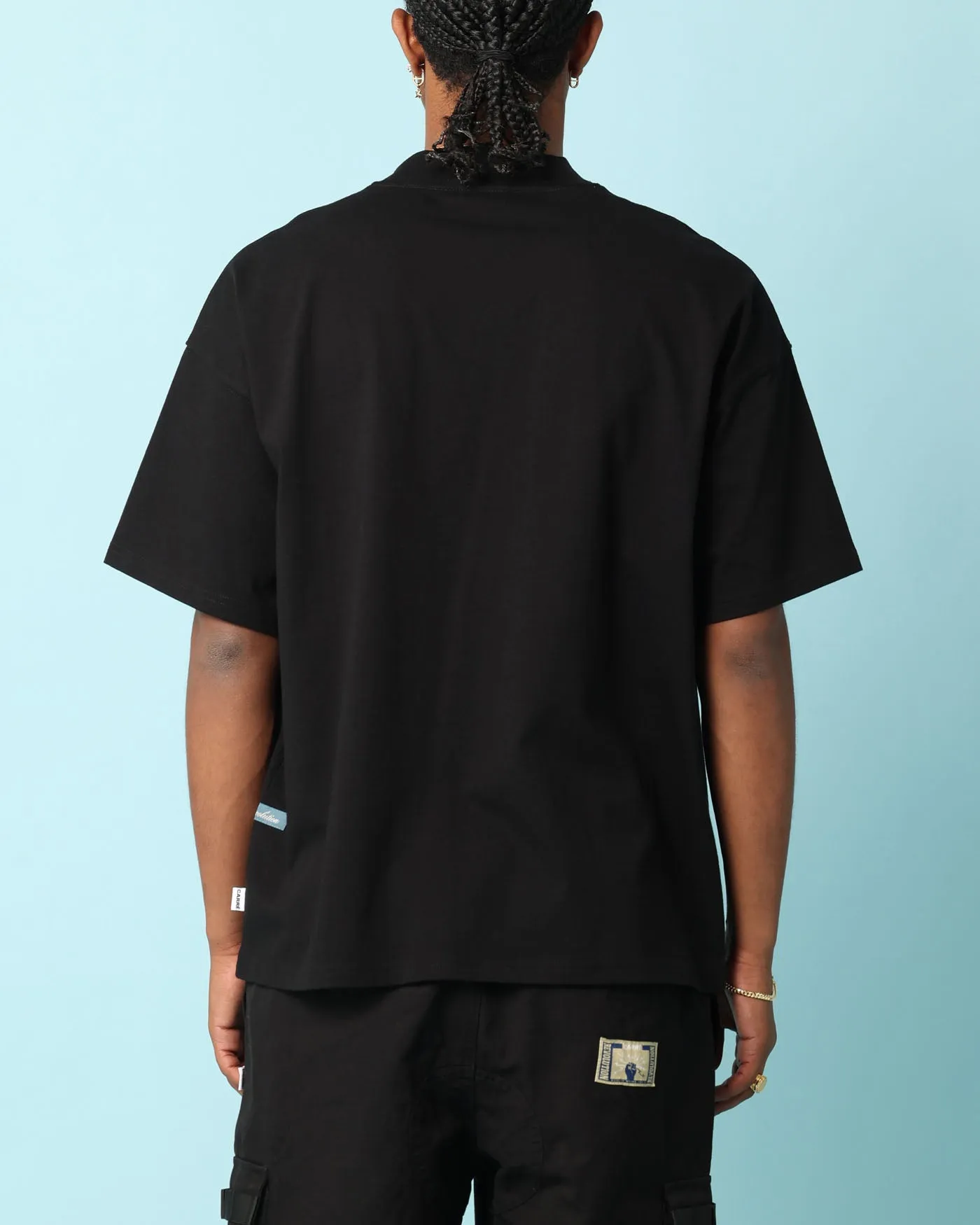 Carré Patchwork Oversized T-Shirt Black sold by Culture Kings product image thumbnail 3