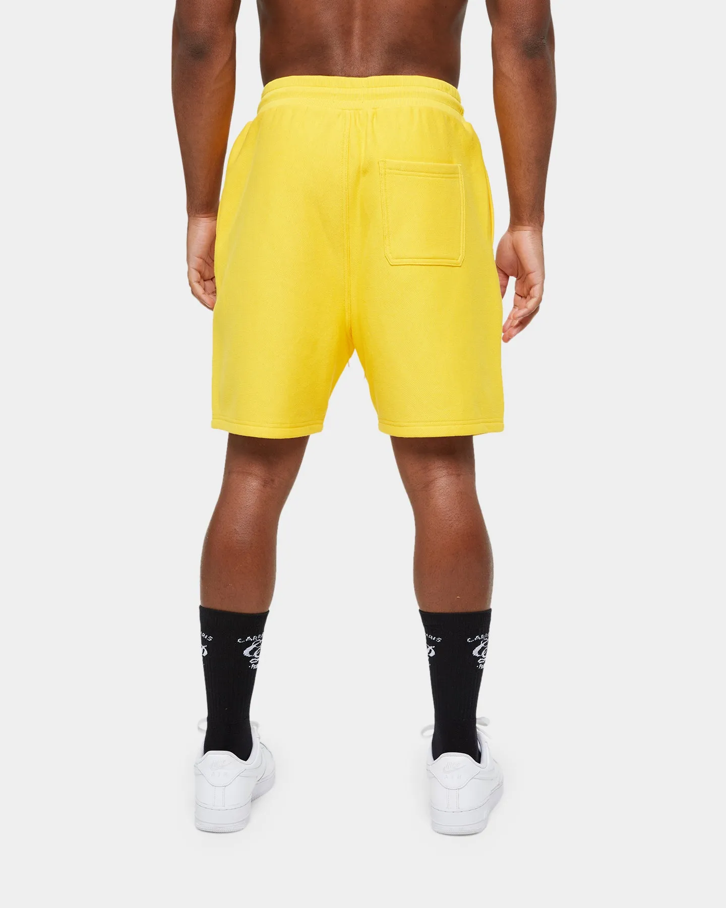 Carre Volle Rose Sweat Shorts Yellow sold by Culture Kings product image thumbnail 5