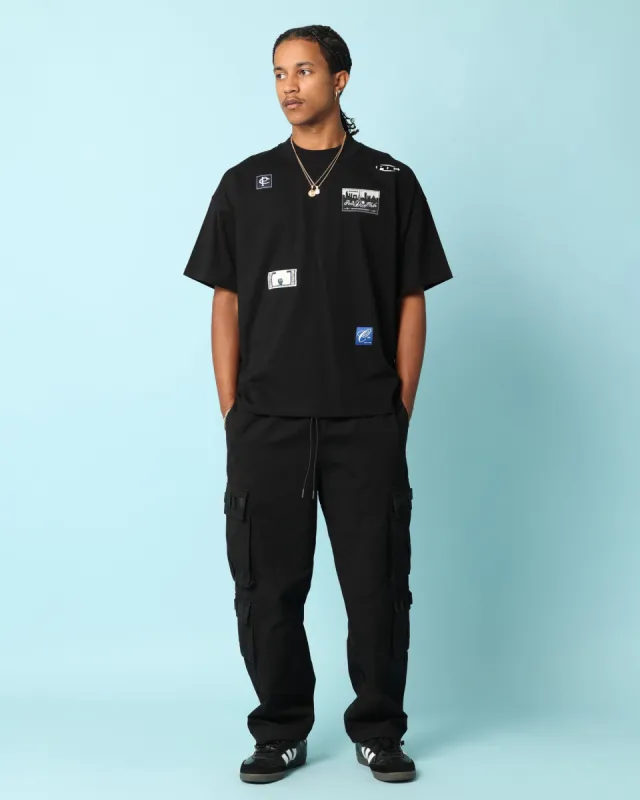 Carré Patchwork Oversized T-Shirt Black sold by Culture Kings
