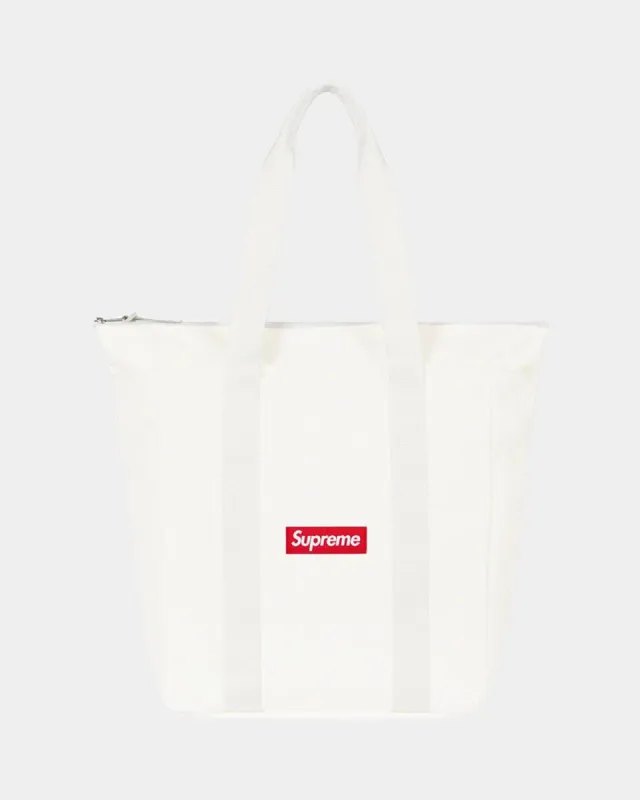 Supreme Canvas Tote White sold by Culture Kings