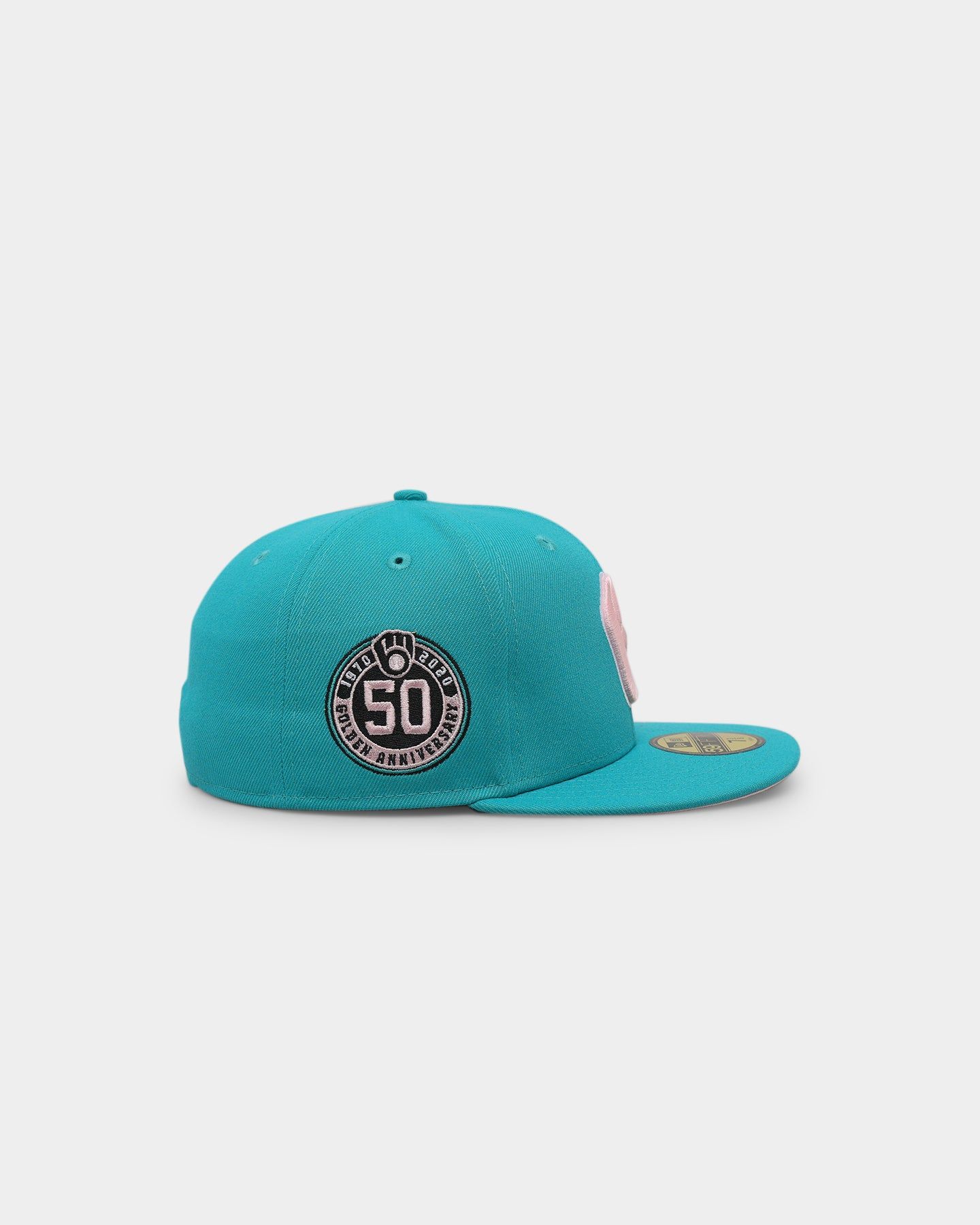 New Era Milwaukee Brewers 'Teal Pink' 59FIFTY Fitted Teal/Pink sold by Culture Kings product image thumbnail 3