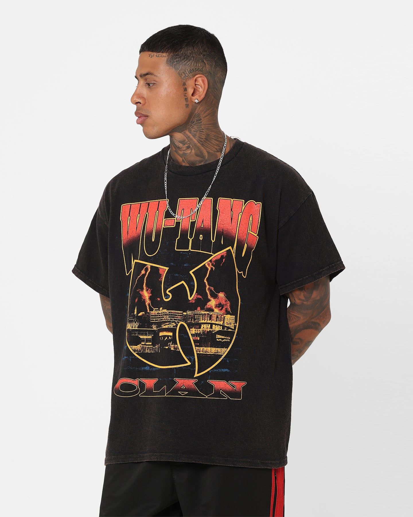 Wu Tang Brand Limited Lightning T-Shirt Black Wash sold by Culture Kings product image thumbnail 6