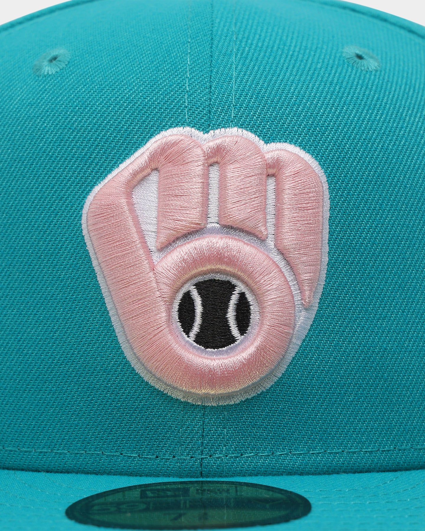 New Era Milwaukee Brewers 'Teal Pink' 59FIFTY Fitted Teal/Pink sold by Culture Kings product image thumbnail 5