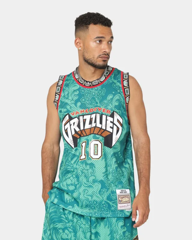 Mitchell & Ness Memphis Grizzlies Mike Bibby #10 CNY 4.0 Swingman Jersey Teal sold by Culture Kings