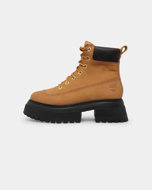 Timberland Women's Sky 6" Lace Up Boots Wheat Nubuck sold by Culture Kings