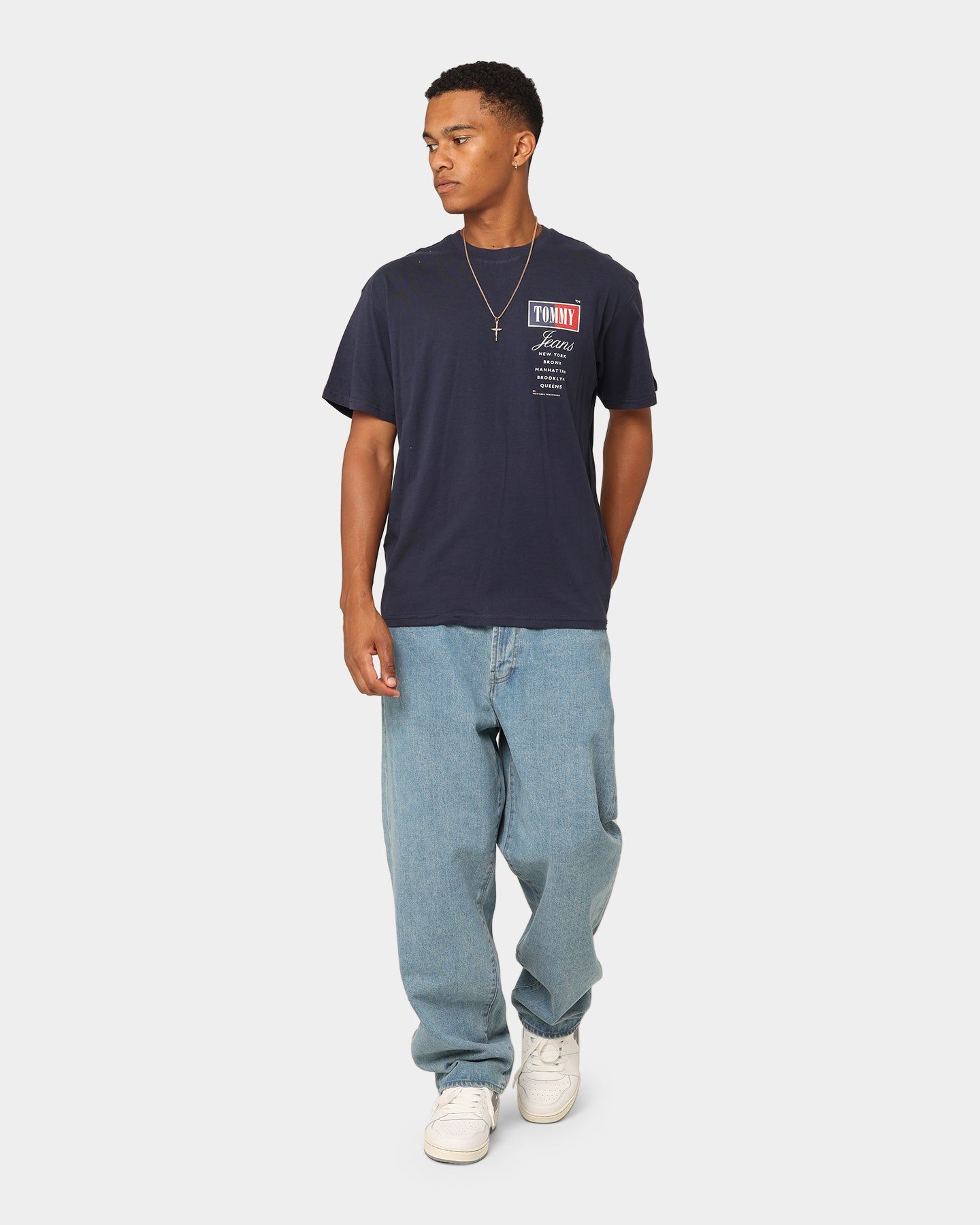 Tommy Jeans TJM Relaxed Timeless Tommy T-Shirt Twilight Navy sold by Culture Kings product image thumbnail 8