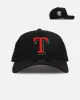 New Era Texas Rangers 'Sugar Skull Side Patch' 9FORTY A-Frame Snapback Black/Red/Green sold by Culture Kings
