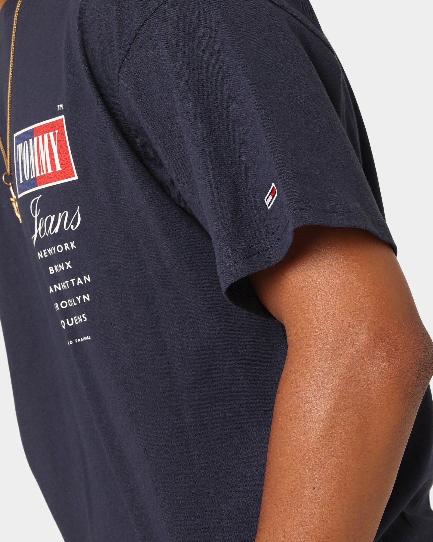 Tommy Jeans TJM Relaxed Timeless Tommy T-Shirt Twilight Navy sold by Culture Kings product image thumbnail 9