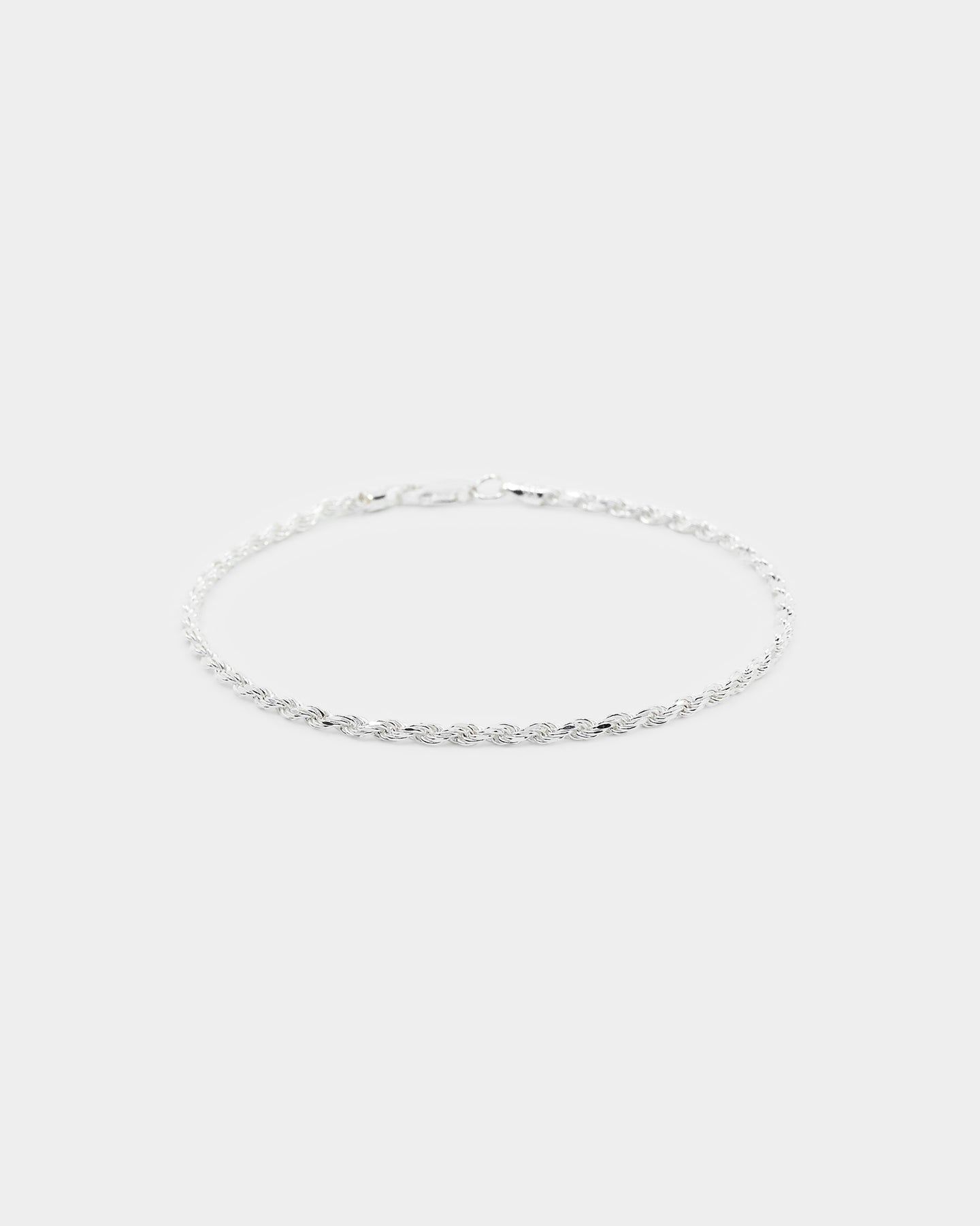 House Of Auric 2.5mm Rope Bracelet Sterling Silver sold by Culture Kings product image thumbnail 2