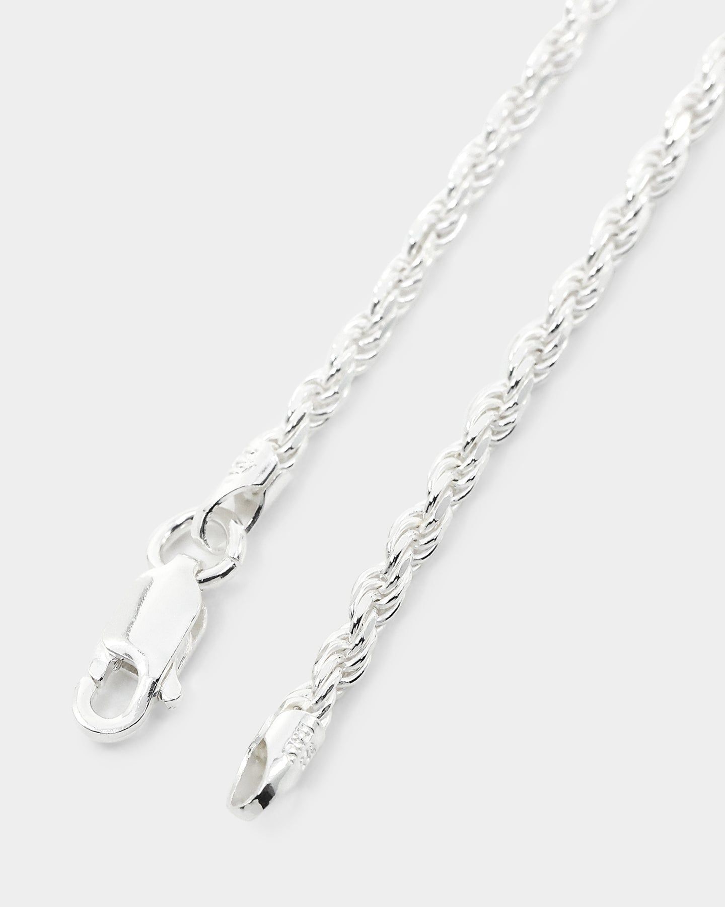 House Of Auric 2.5mm Rope Bracelet Sterling Silver sold by Culture Kings product image thumbnail 5