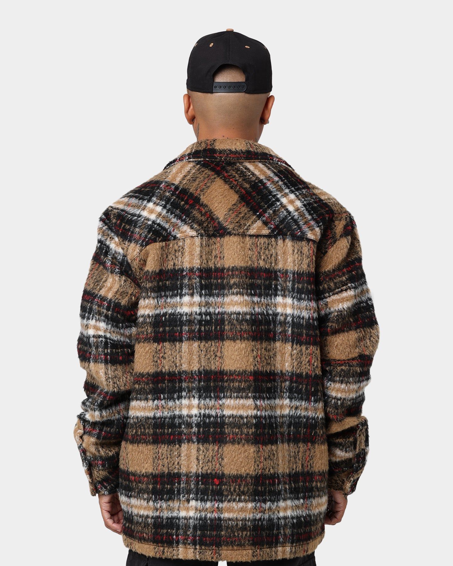 Karl Kani Chest Signature Wool Blend Jacket Sand sold by Culture Kings product image thumbnail 4