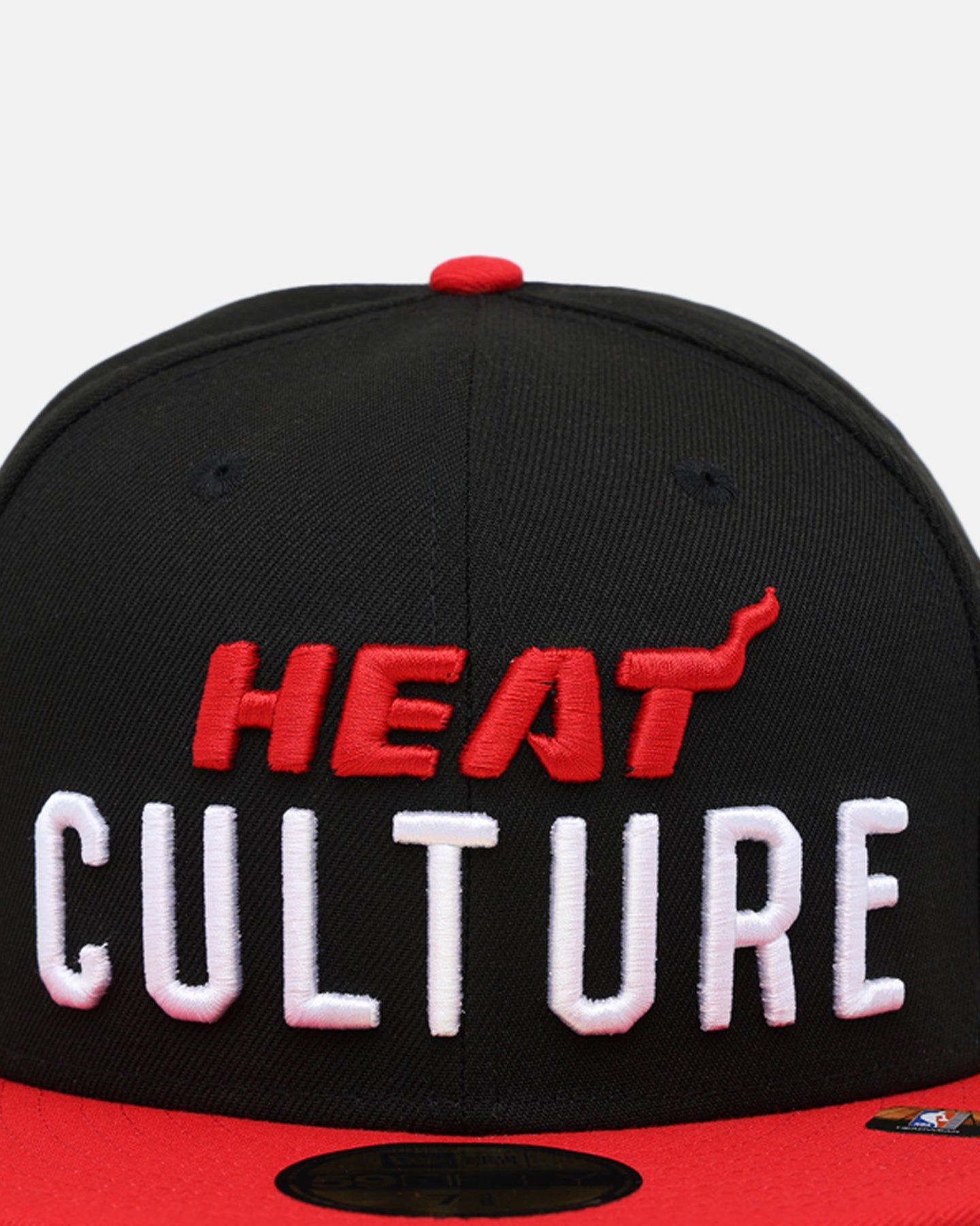 New Era Miami Heat 'NBA CE Headwear Collection' 59FIFTY Fitted Black sold by Culture Kings product image thumbnail 5