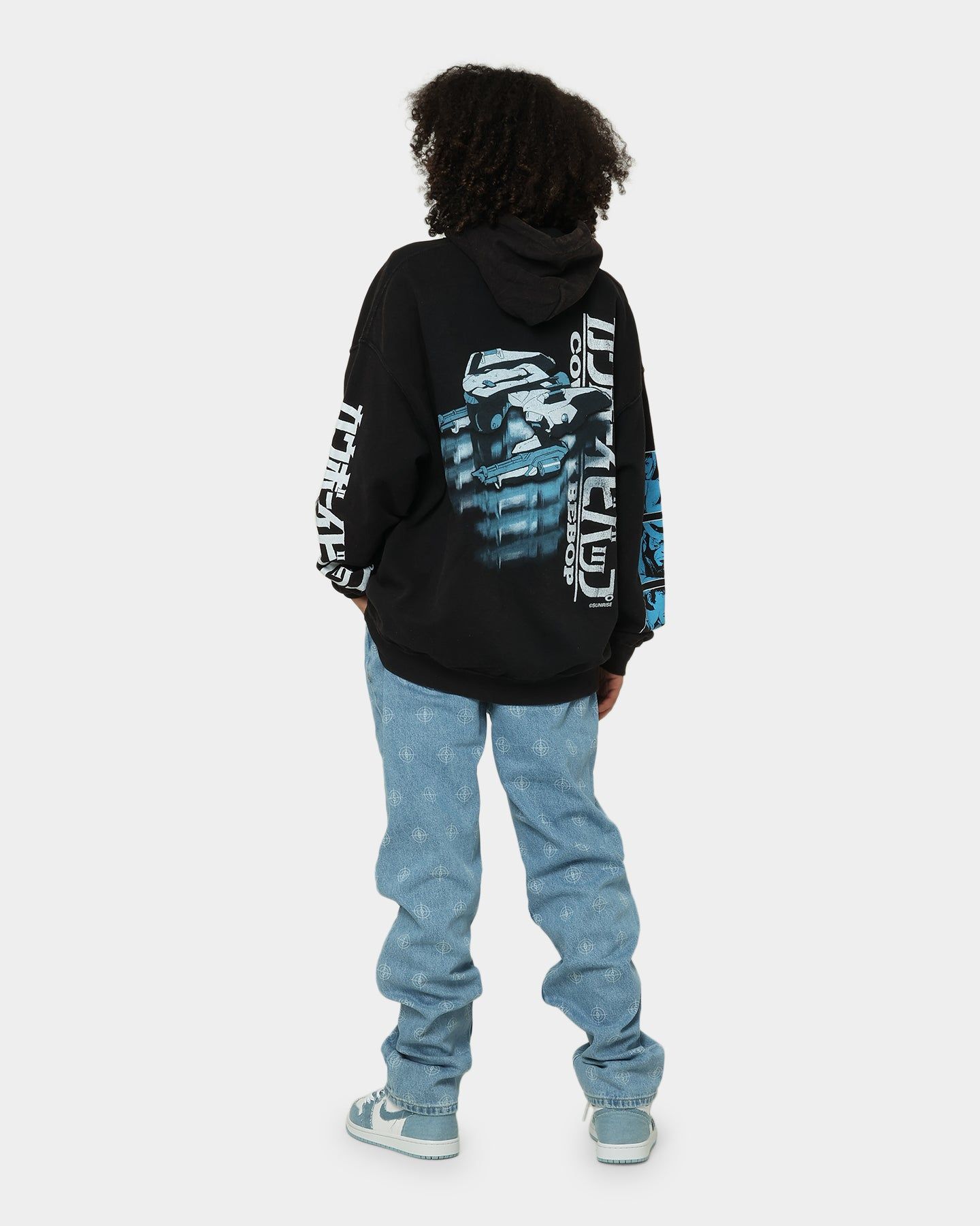 Goat Crew X Cowboy Bebop Red Tail Vintage Hoodie Washed Black sold by Culture Kings product image thumbnail 3