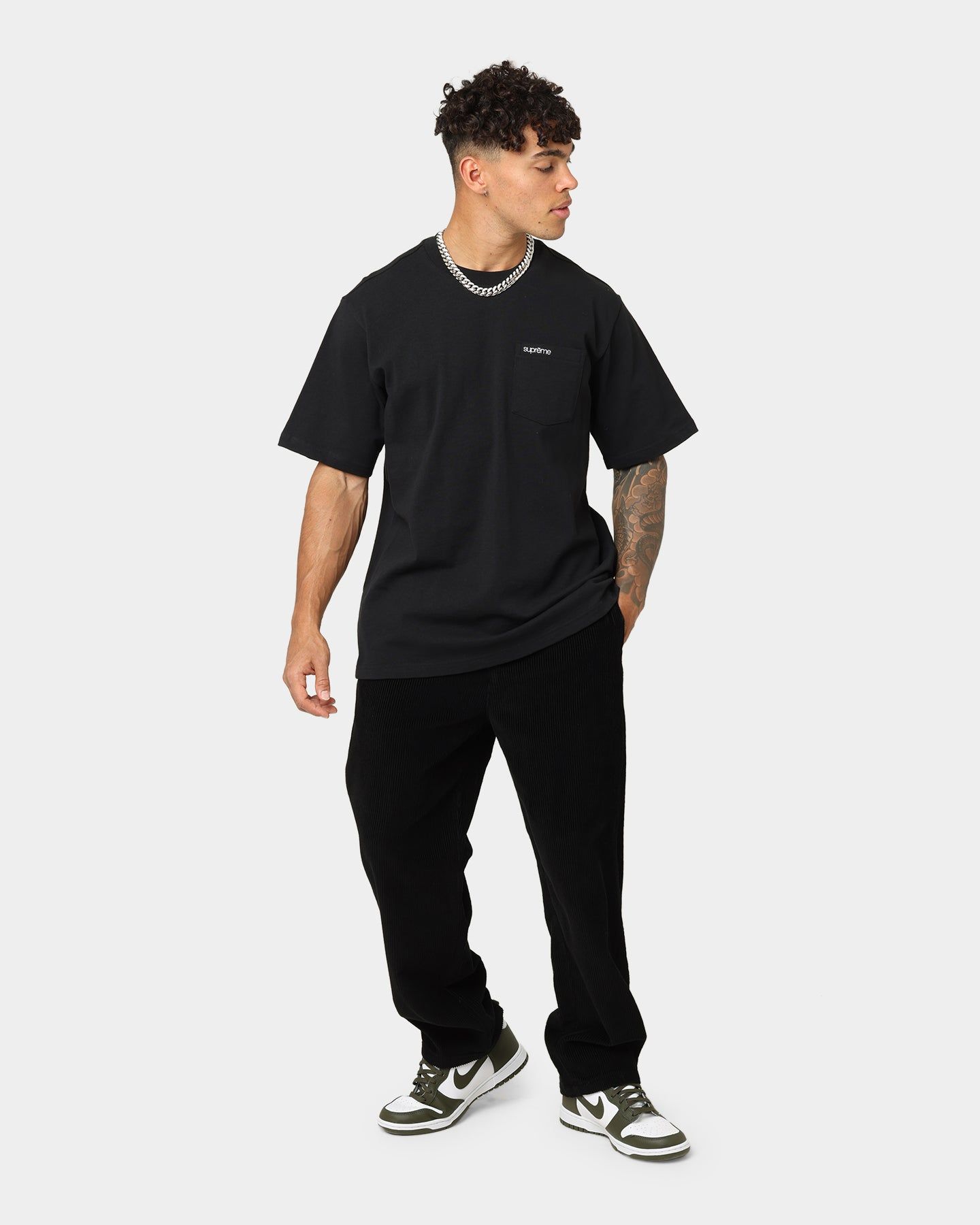 Supreme Pocket T-Shirt Black sold by Culture Kings product image thumbnail 2