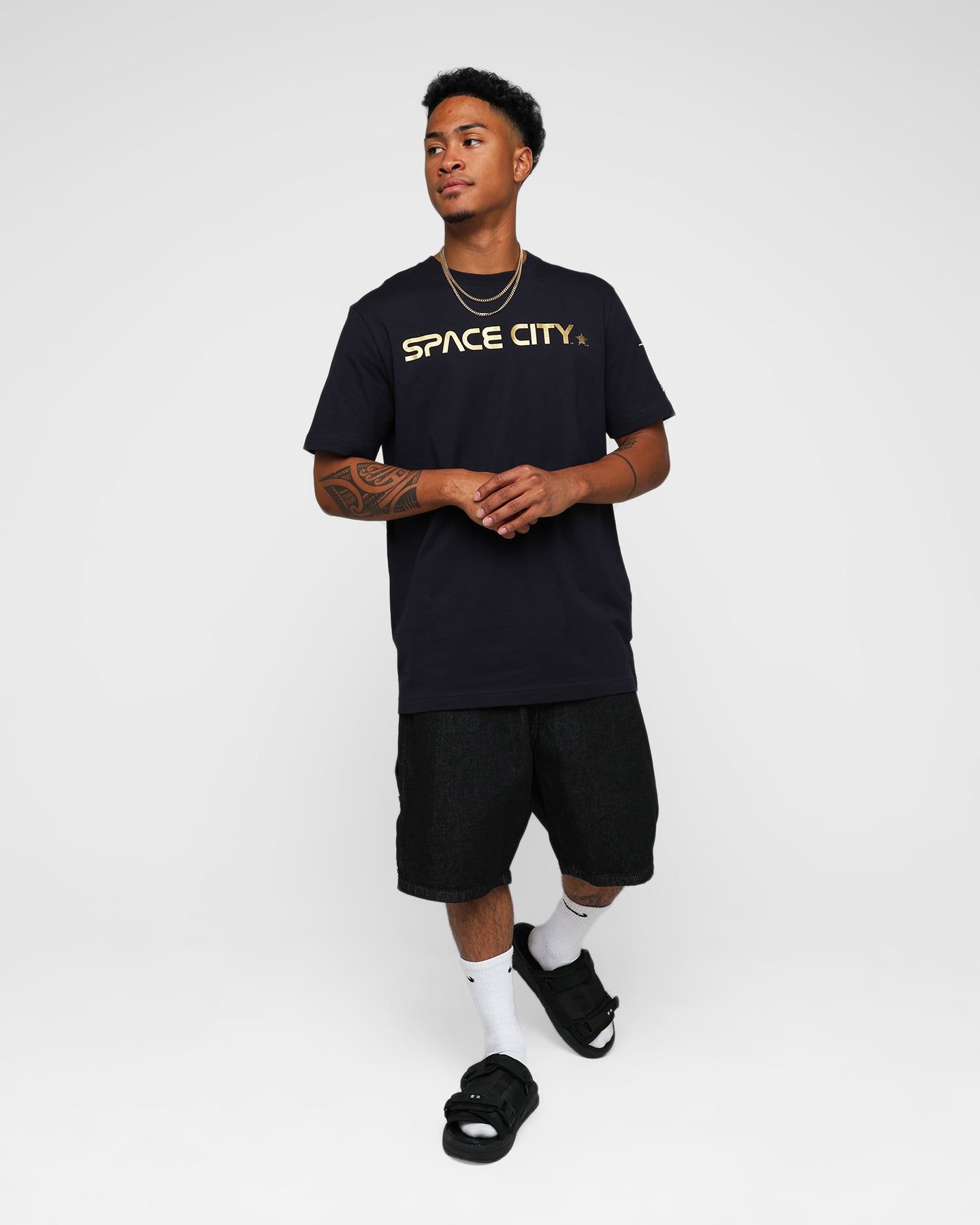 New Era Houston Astros Retro T-Shirt Black sold by Culture Kings product image thumbnail 3