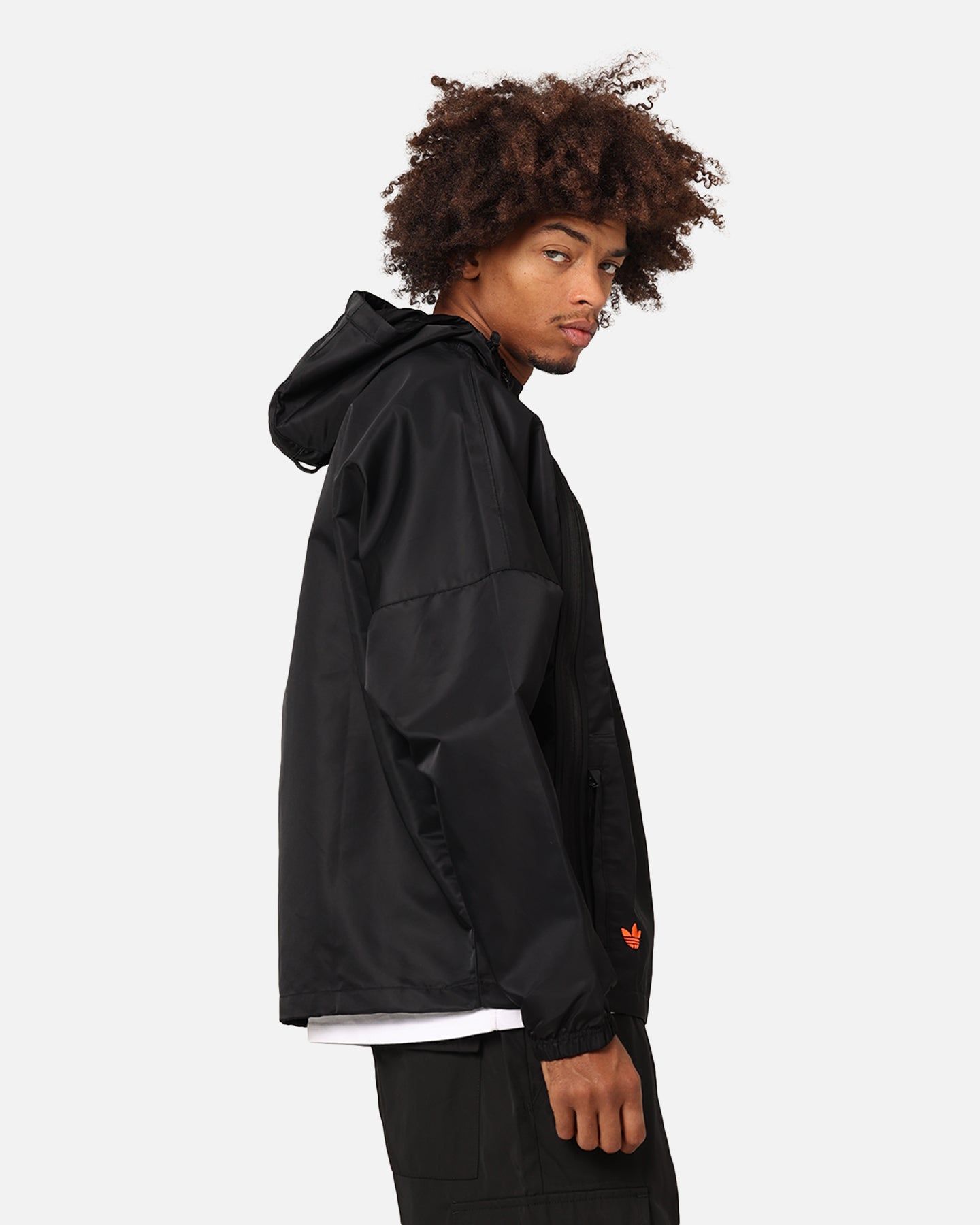 Adidas Neuclassics+ Dual Zip Windbreaker Black/Semi Impact