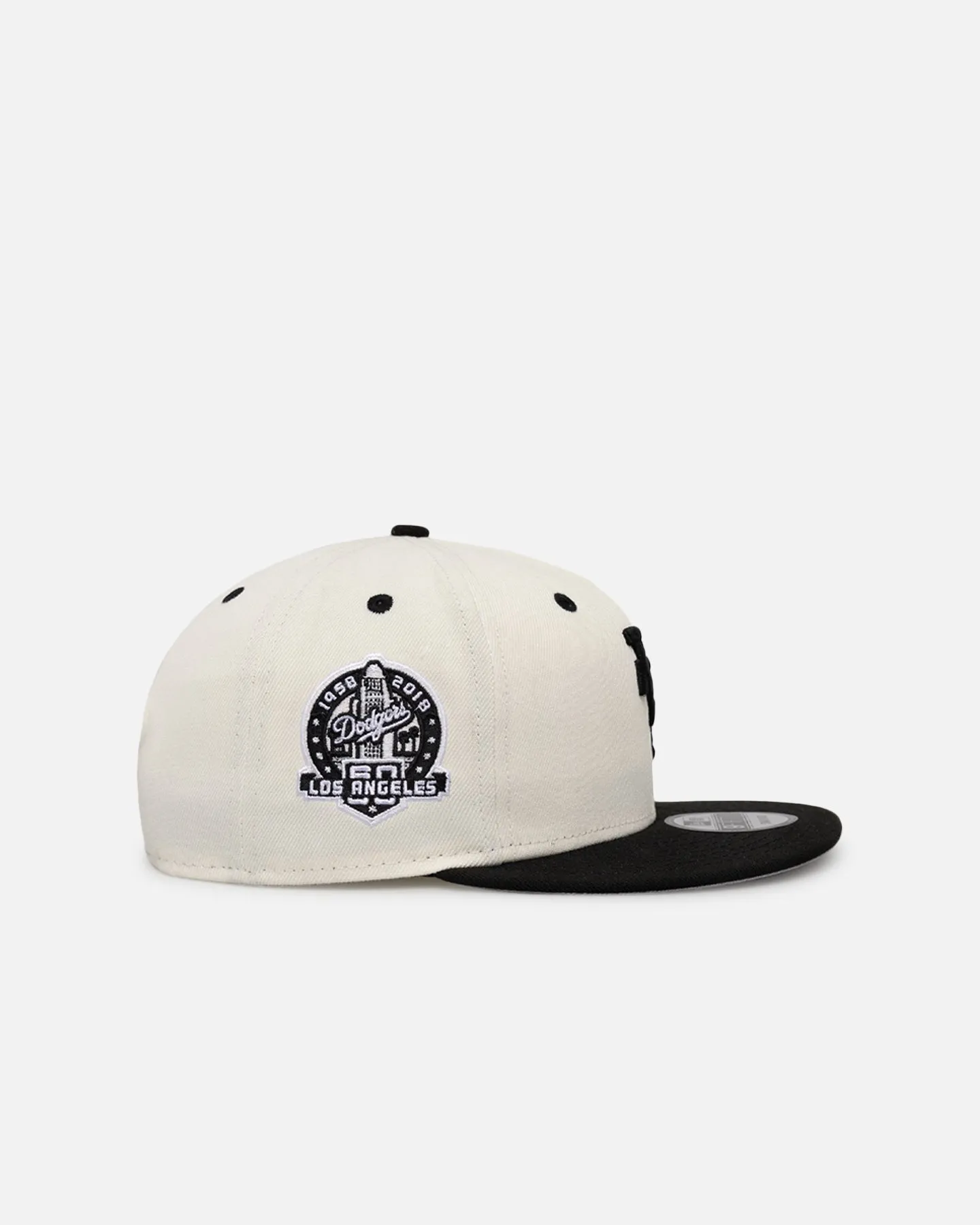 New Era Los Angeles Dodgers 'Upside Down LA Logo' 9FIFTY Snapback Chrome/Black sold by Culture Kings product image thumbnail 3