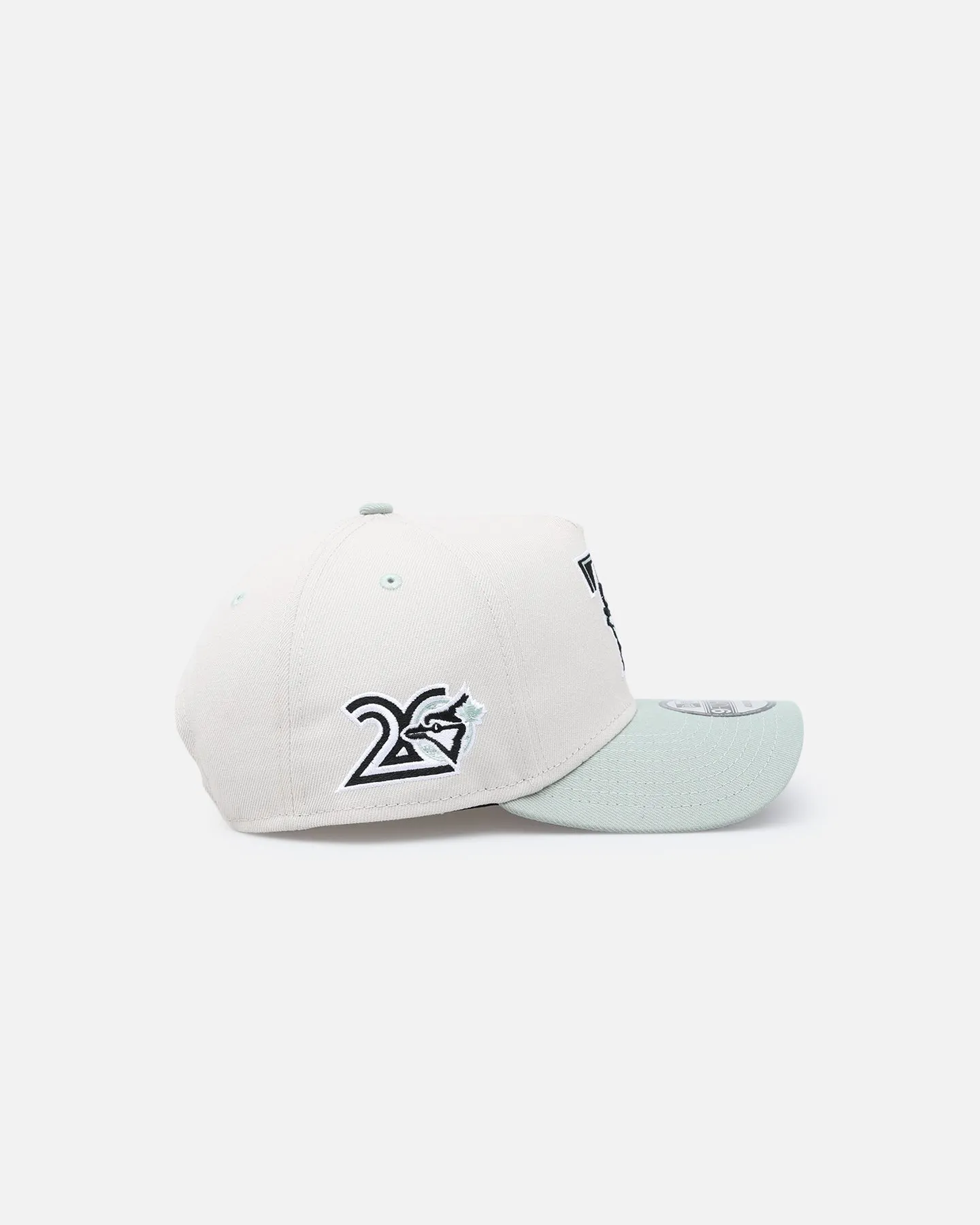 New Era Toronto Blue Jays 'Sea Glass' 9FORTY A-Frame Snapback Stone/Green sold by Culture Kings product image thumbnail 3