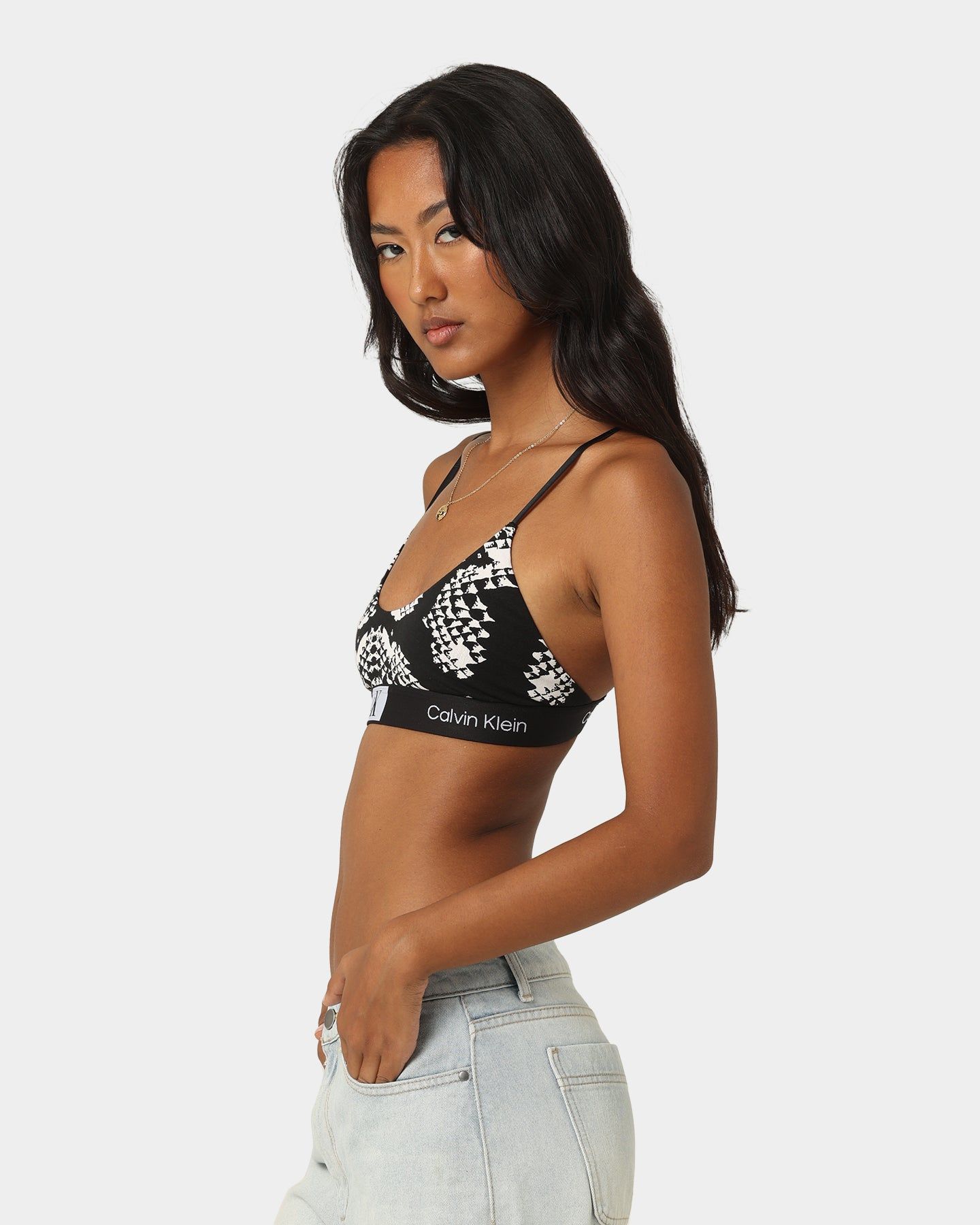 Calvin Klein Women's 1996 Cotton Unlined Bralette Snake sold by Culture Kings product image thumbnail 6
