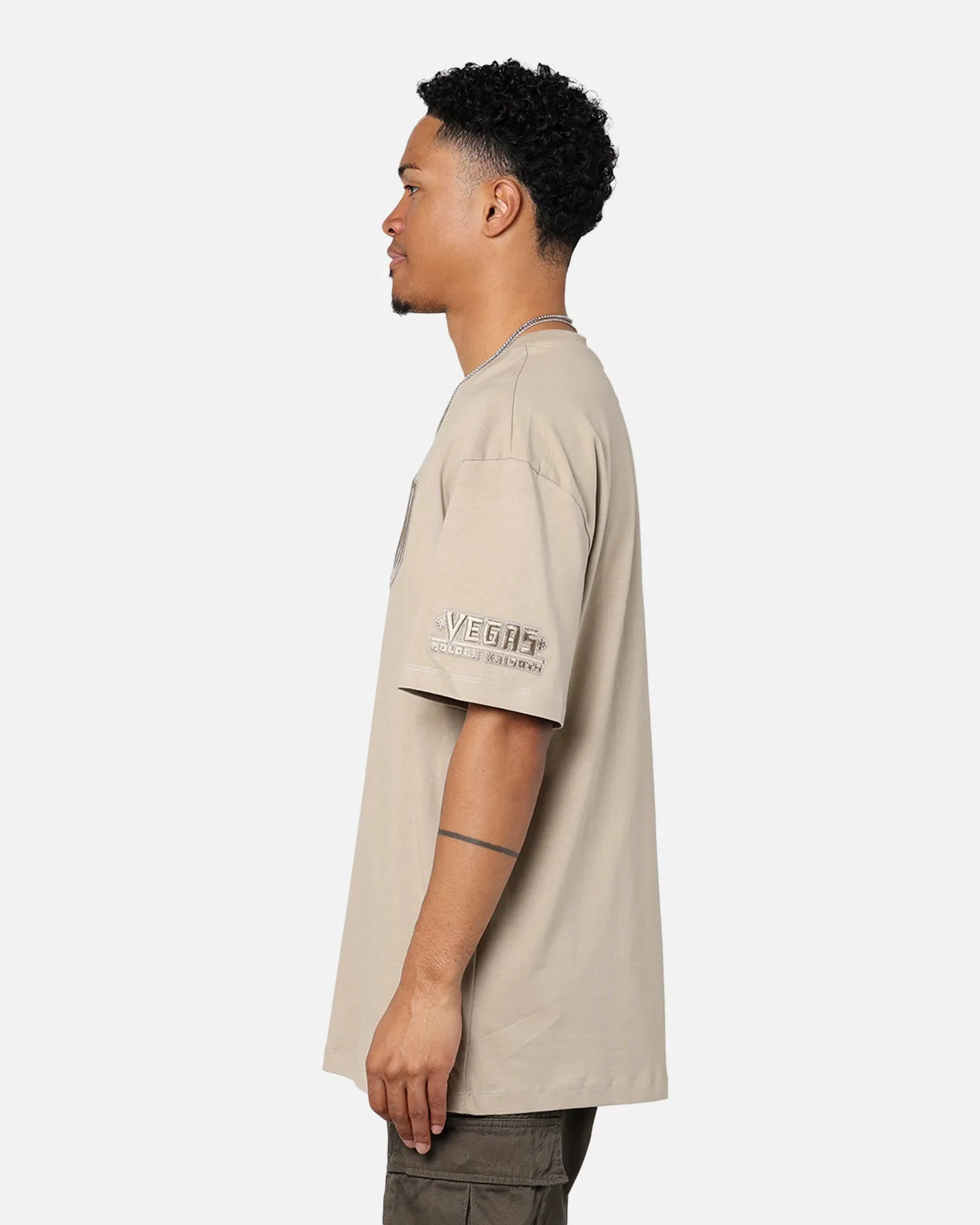 Pro Standard Vegas Golden Knights Drop Shoulder T-Shirt Taupe sold by Culture Kings product image thumbnail 5