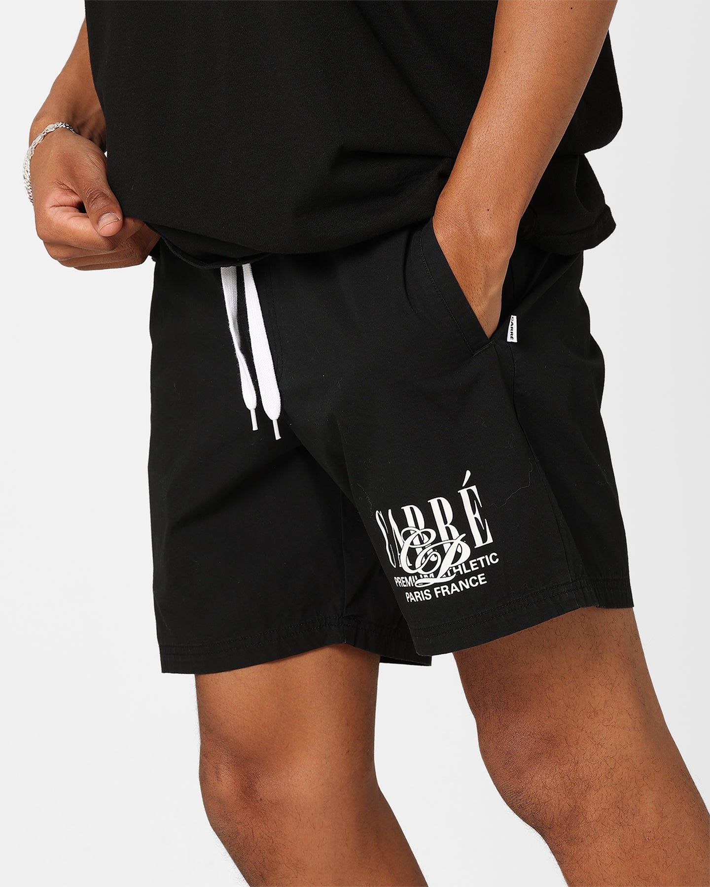Carre Top Team Slide Shorts Black sold by Culture Kings product image thumbnail 4