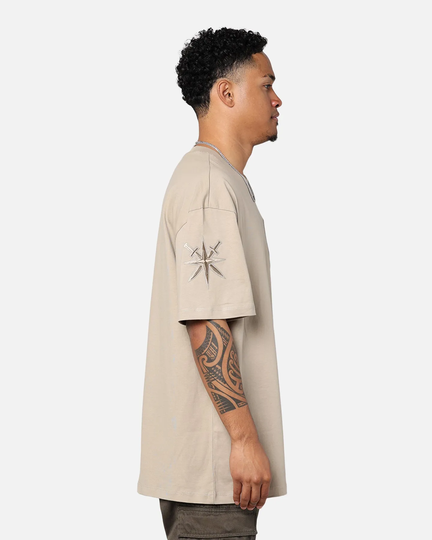 Pro Standard Vegas Golden Knights Drop Shoulder T-Shirt Taupe sold by Culture Kings product image thumbnail 4