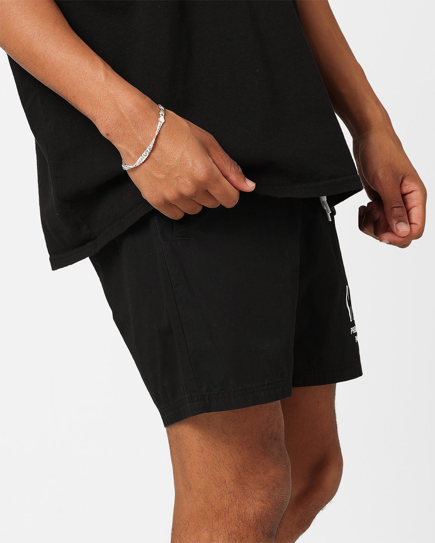 Carre Top Team Slide Shorts Black sold by Culture Kings product image thumbnail 3