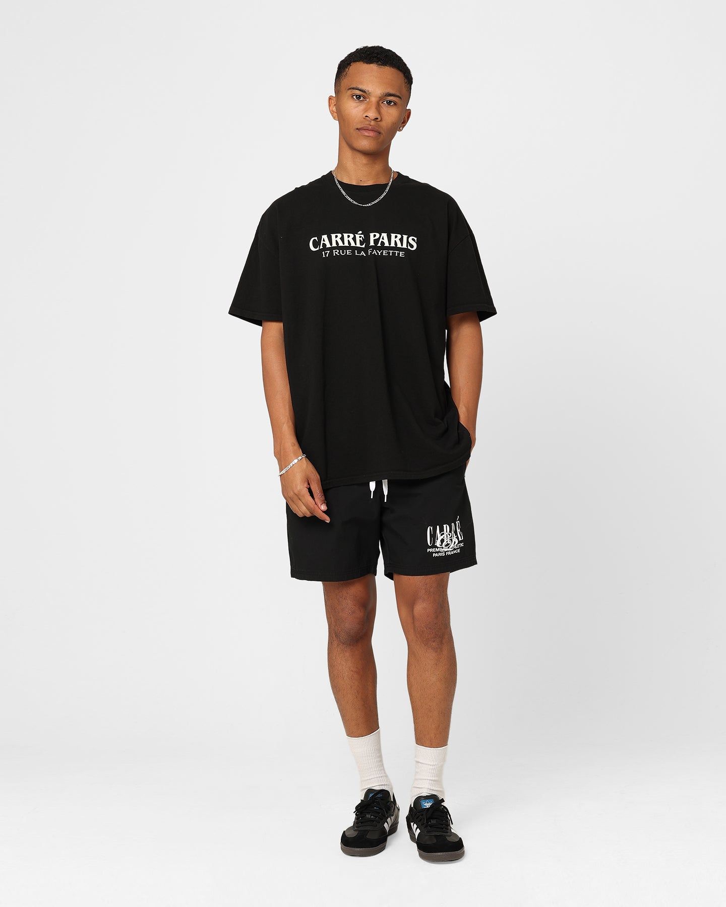 Carre Top Team Slide Shorts Black sold by Culture Kings product image thumbnail 2