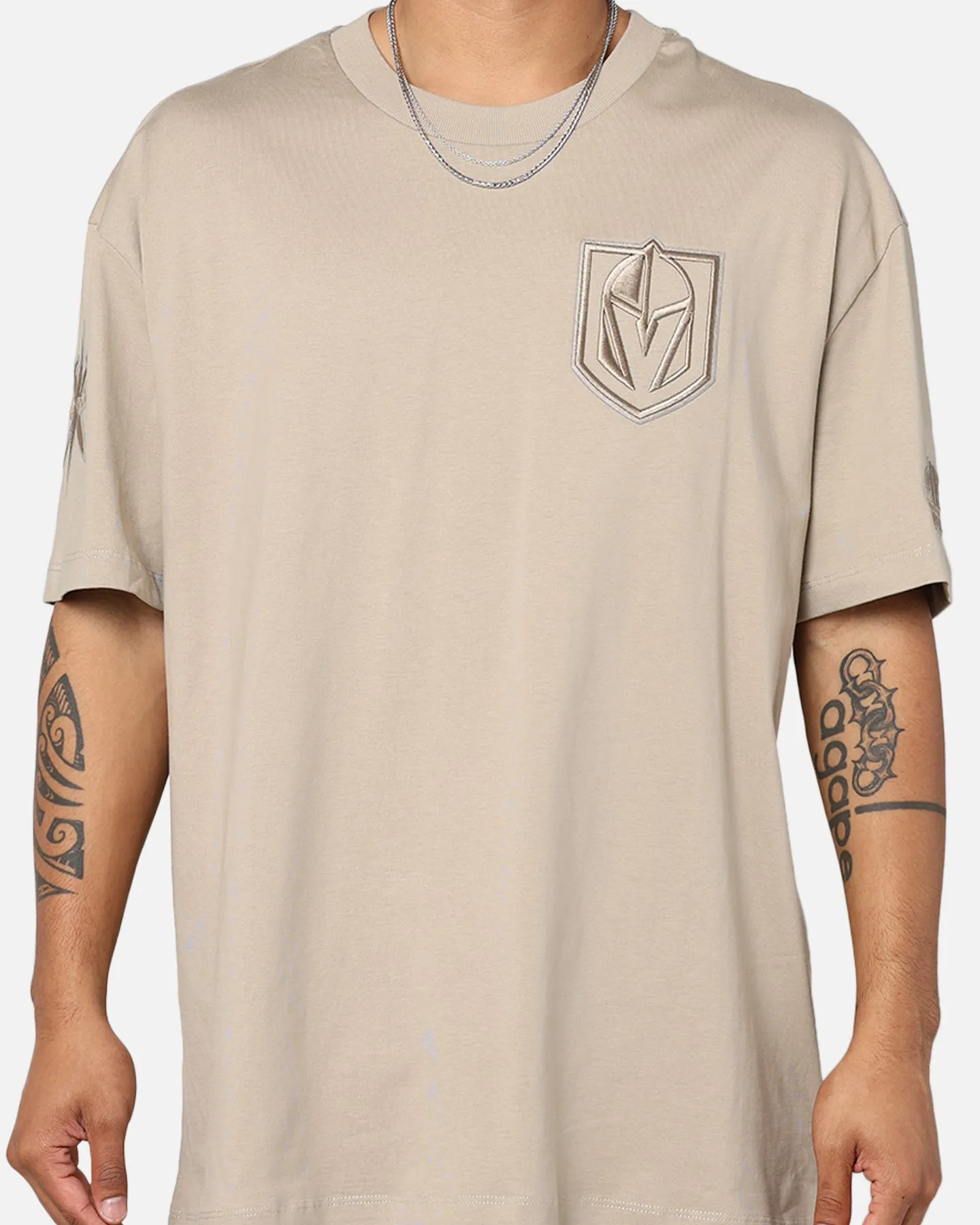 Pro Standard Vegas Golden Knights Drop Shoulder T-Shirt Taupe sold by Culture Kings product image thumbnail 2