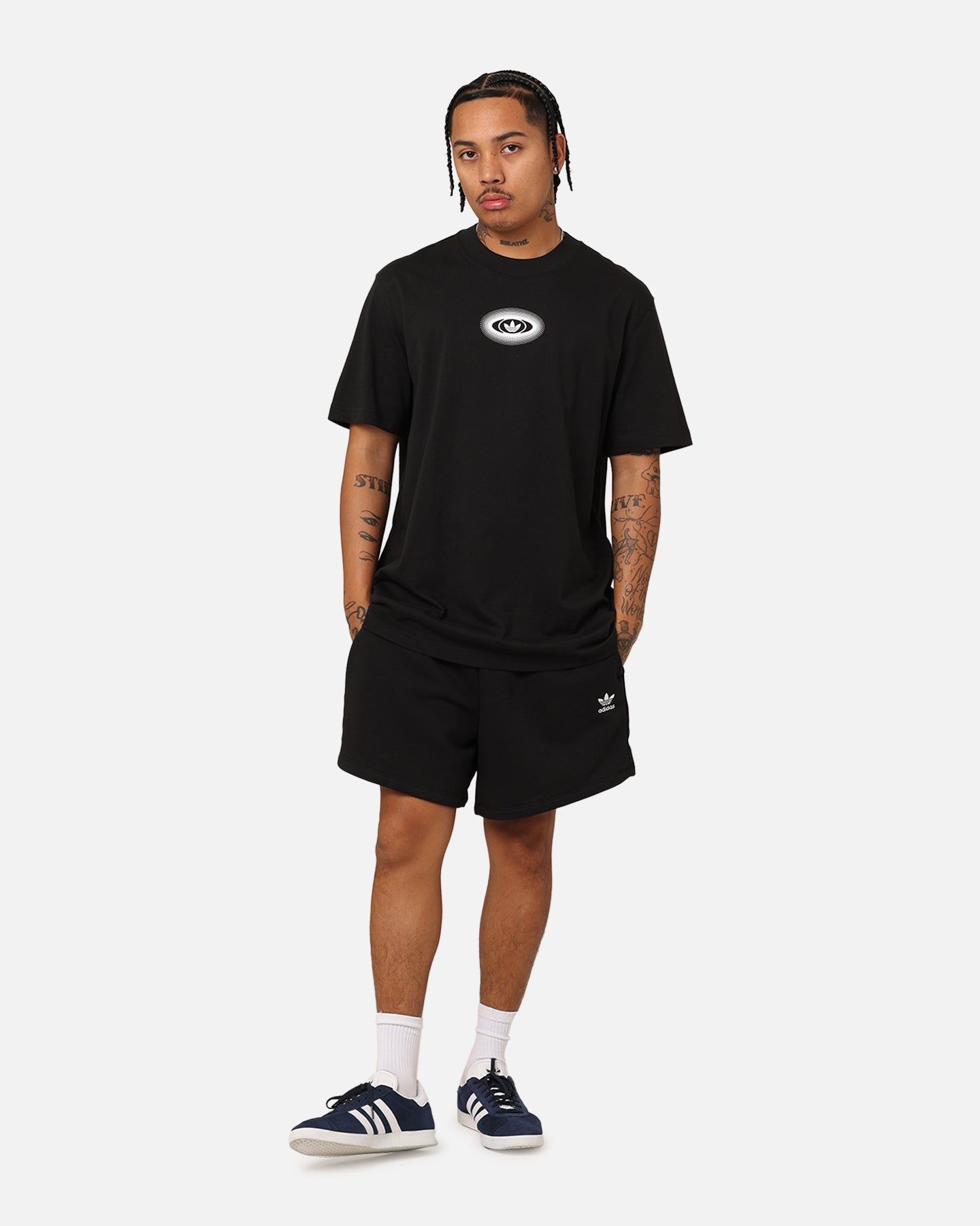 Adidas Rekive Graphic T-Shirt Black sold by Culture Kings product image thumbnail 2