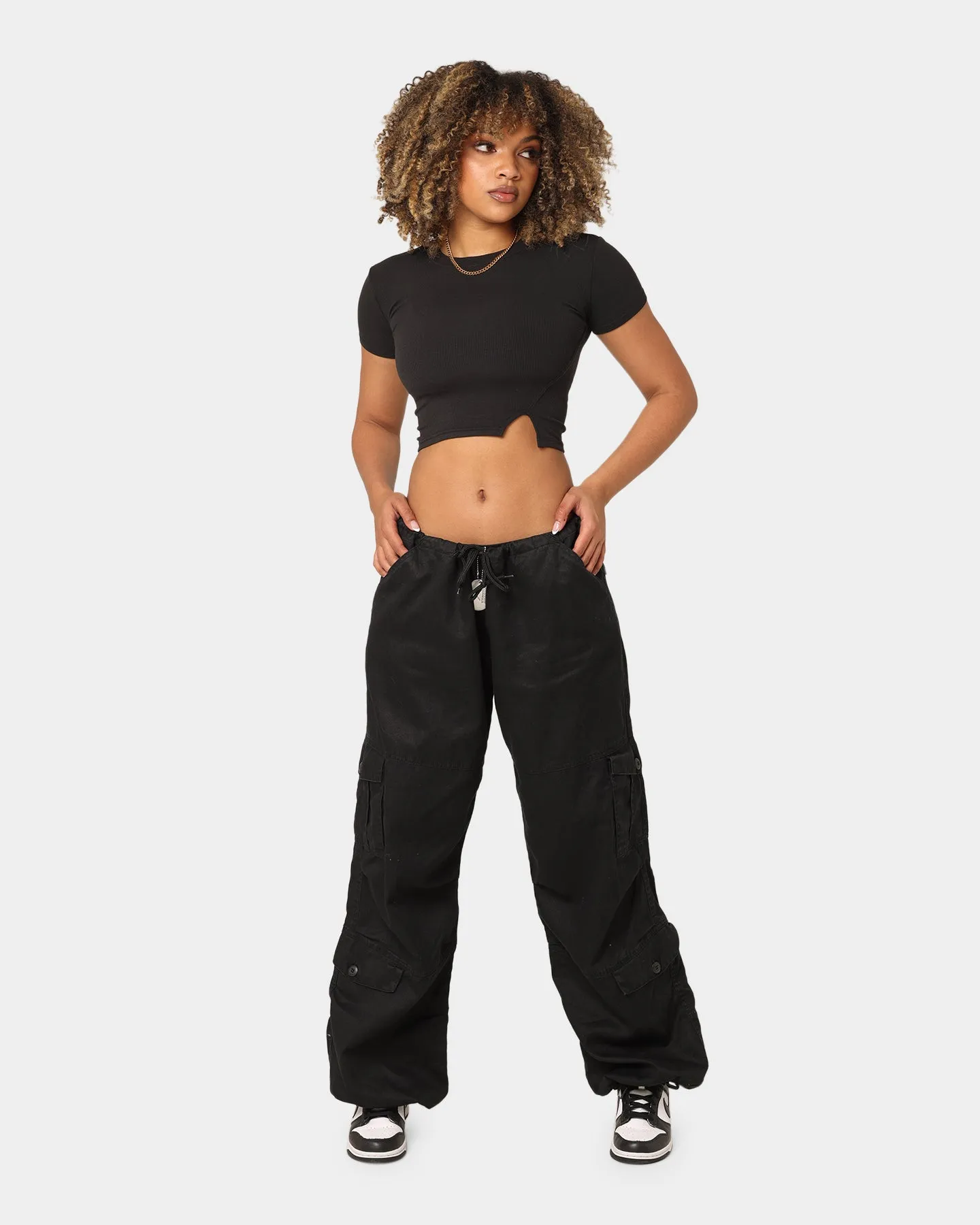 Rothco Women's Vintage Paratrooper Fatigue Cargo Pants Black sold by Culture Kings product image thumbnail 2