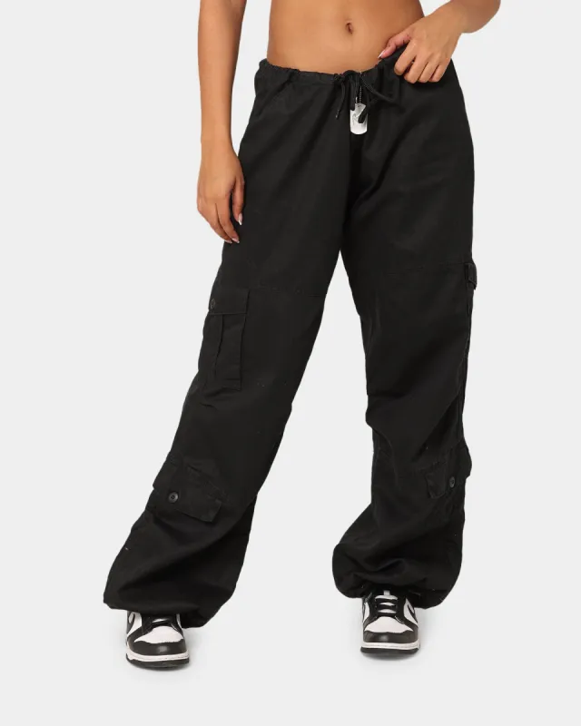 Rothco Women's Vintage Paratrooper Fatigue Cargo Pants Black sold by Culture Kings