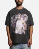 Culture Kings X WWE Bianca Belair Vintage T-Shirt Black Wash sold by Culture Kings