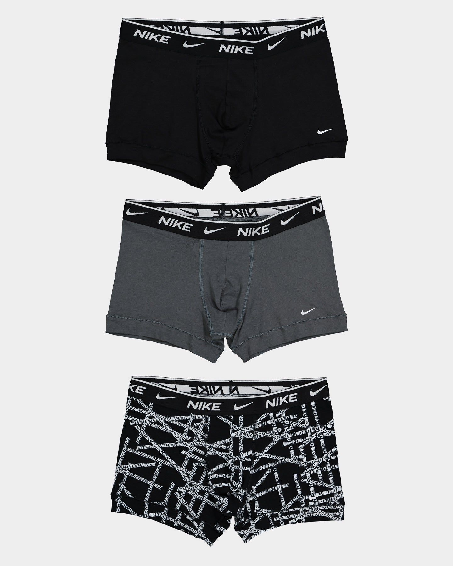Nike Everyday Cotton Stretch Trunk 3 Pack Multi-Coloured sold by Culture Kings