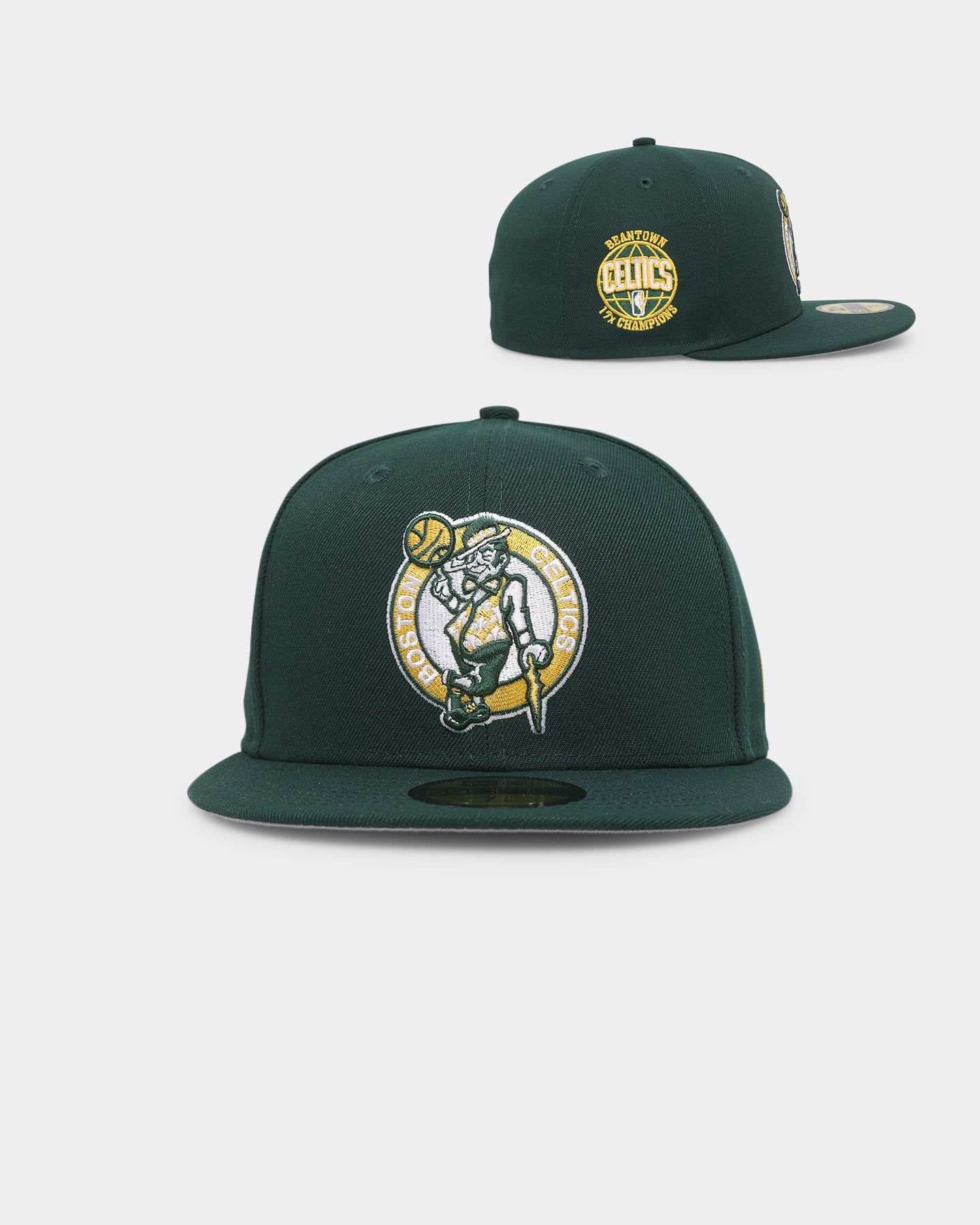 New Era Boston Celtics 'Green And Gold' 59FIFTY Fitted Green/Gold sold by Culture Kings