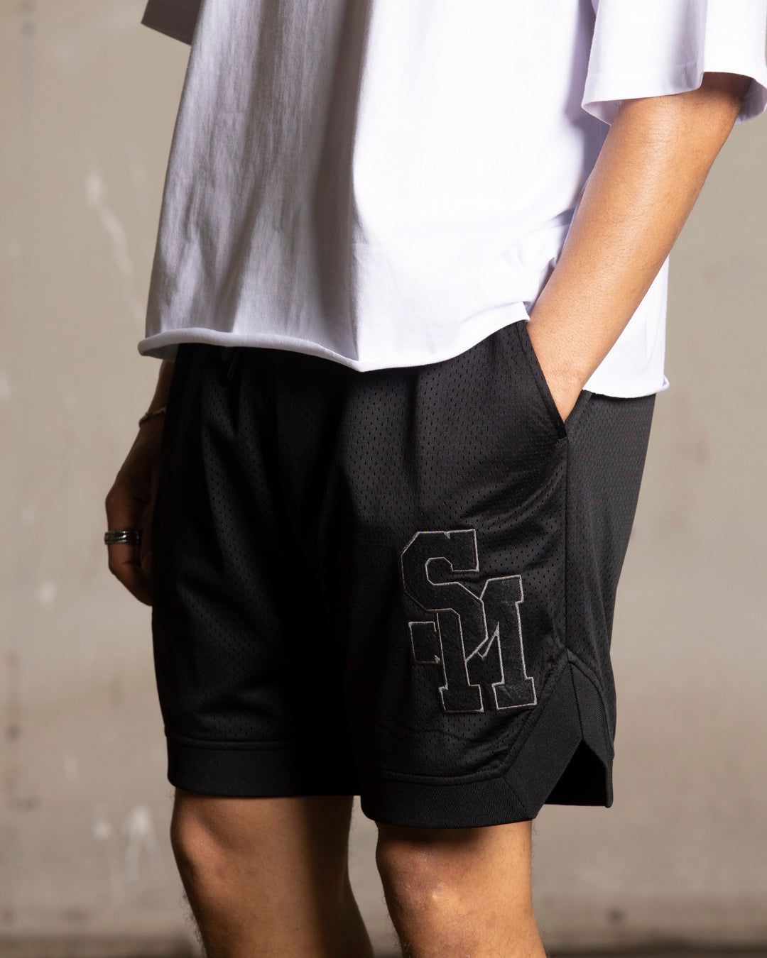 Saint Morta La Rambla Basketball Shorts Black sold by Culture Kings product image thumbnail 4