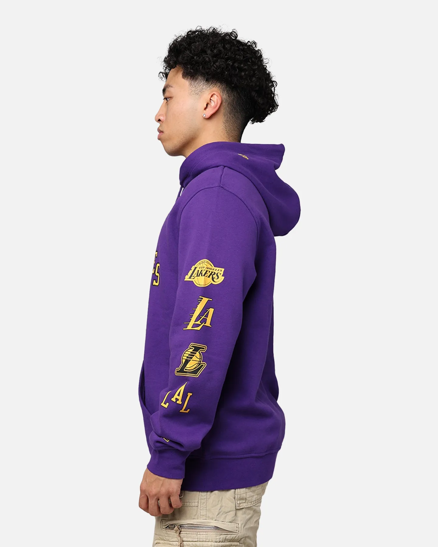 New Era Los Angeles Lakers NBA 2023 Hoodie Purple sold by Culture Kings product image thumbnail 5