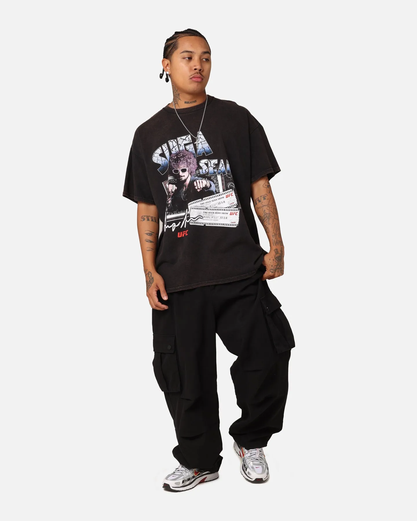 UFC By Goat Crew Suga Show Vintage T-Shirt Black Wash sold by Culture Kings product image thumbnail 3