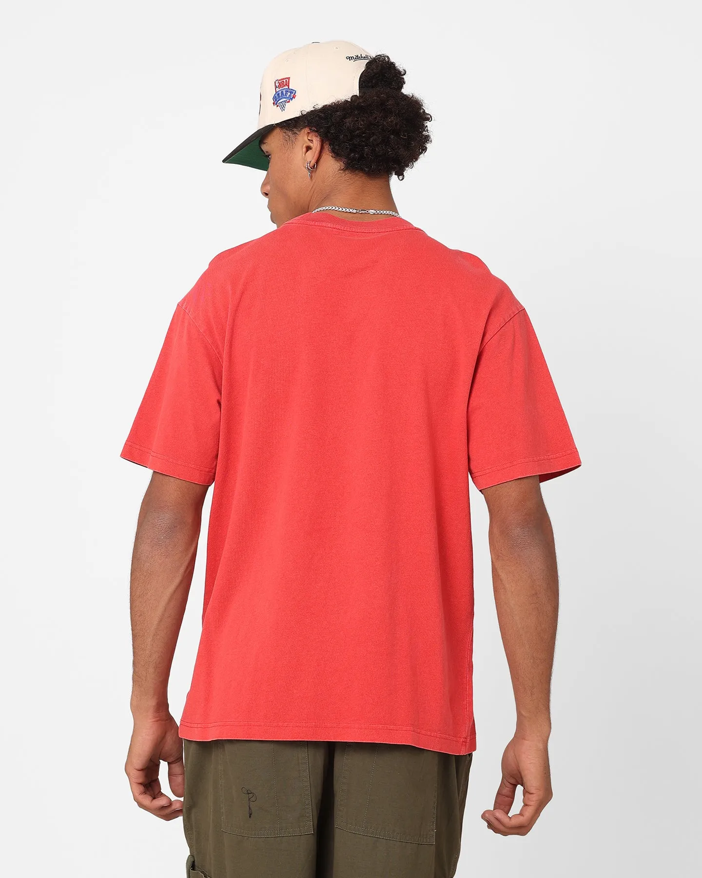 Mitchell & Ness Chicago Bulls Highway Logo T-Shirt Bulls Red sold by Culture Kings product image thumbnail 4