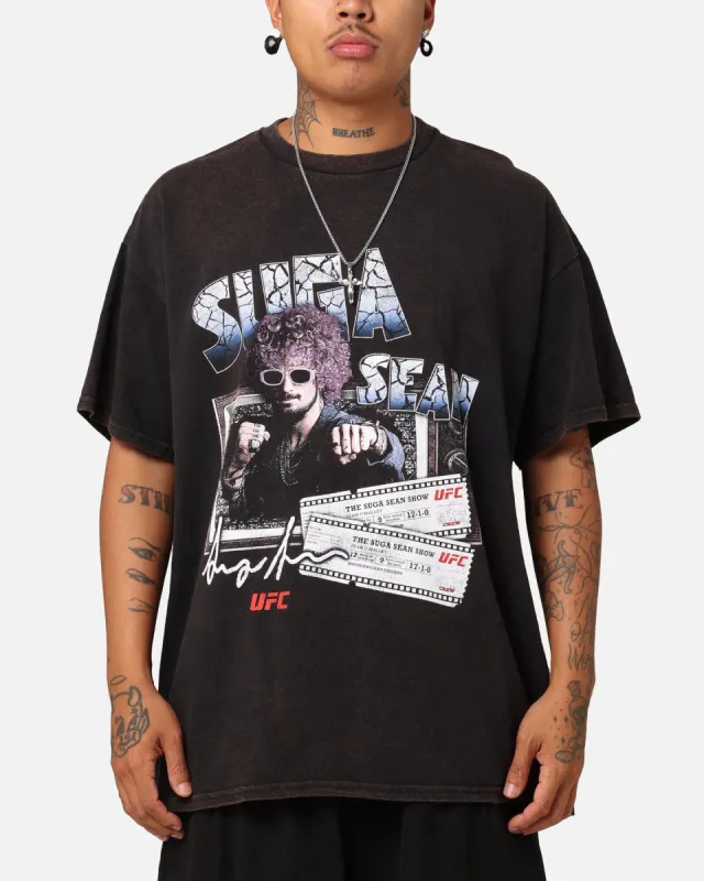 UFC By Goat Crew Suga Show Vintage T-Shirt Black Wash sold by Culture Kings