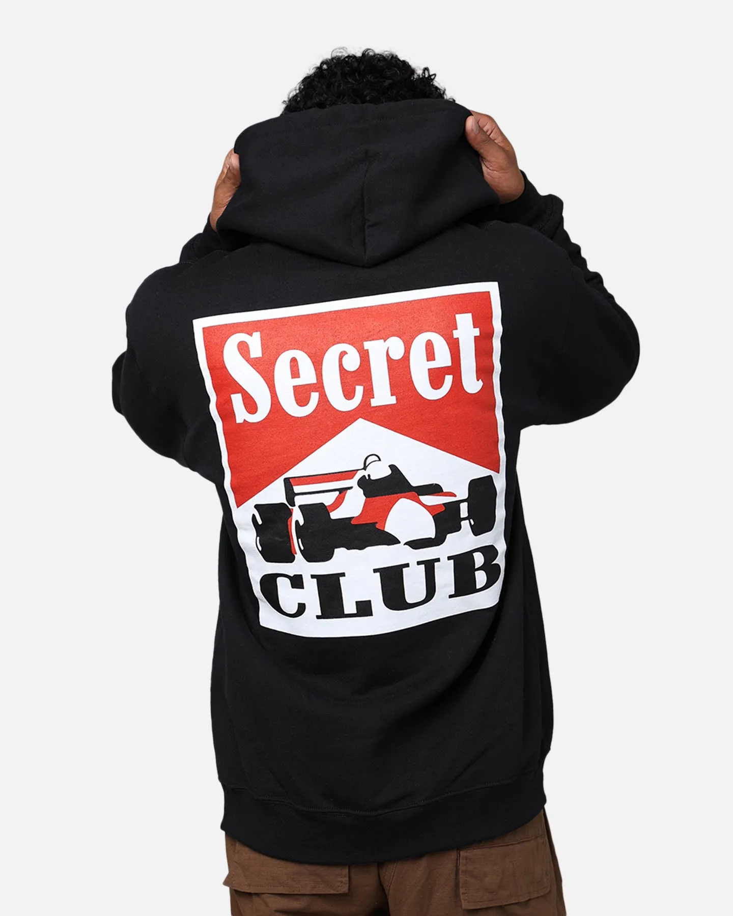 Secret Club Racing Hoodie Black sold by Culture Kings